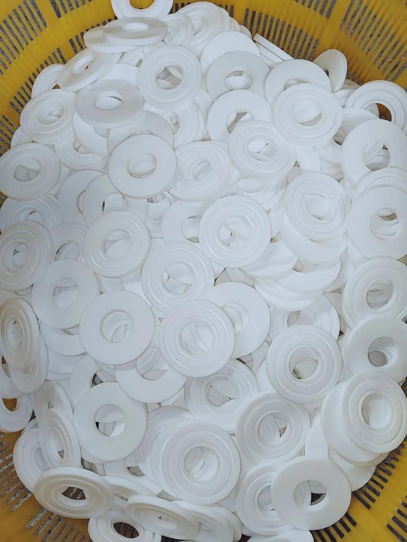 ptfe 聚四氟乙烯 模压精车#密封件 过滤器滤芯盖板 专